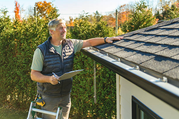 Professional Roofing technician working in Magnolia, NJ